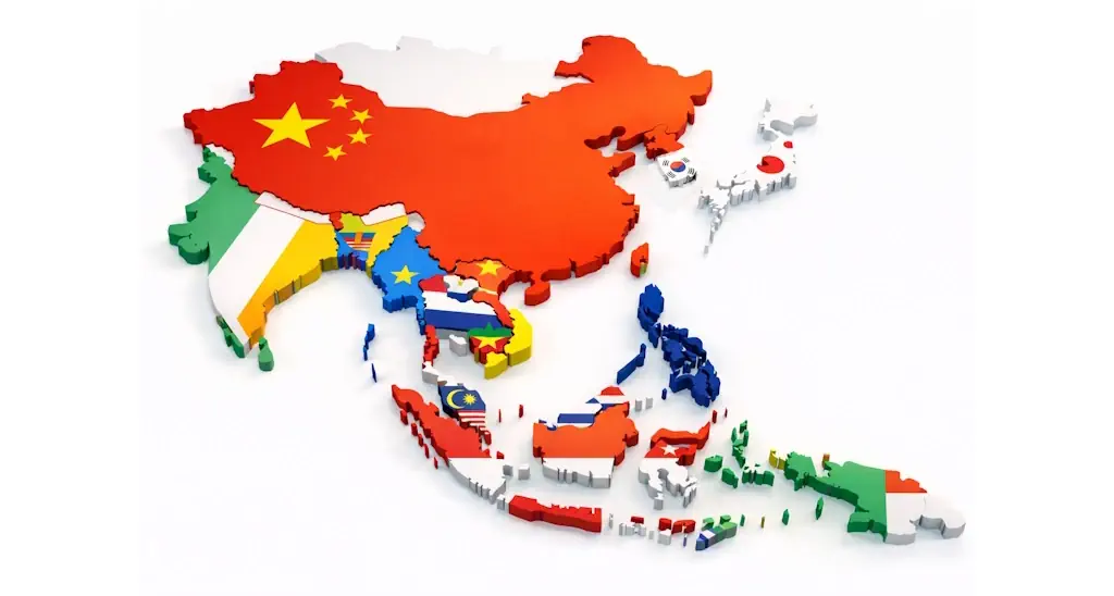 Asia (12 areas)